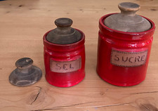 2 pots à épices Jean et Robert Cloutier