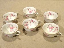 6 tasses en porcelaine Hertel