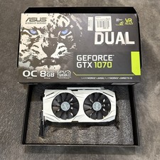 ASUS NVIDIA GeForce GTX 1070 Dual-Fan 8GB GDDR5 Graphics Card (‎DUAL-GTX1070-8G)