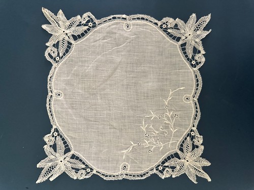 Ancien mouchoir dame - ancien,