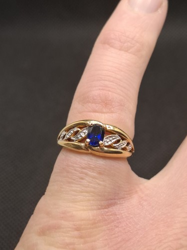 Ancienne bague plaqué - ancienne,