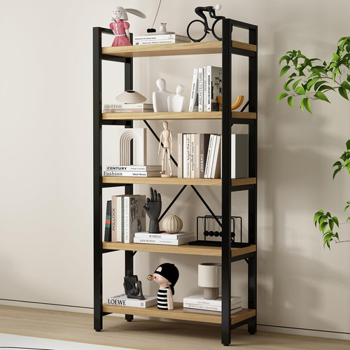Rustic solid wood metal - solid,