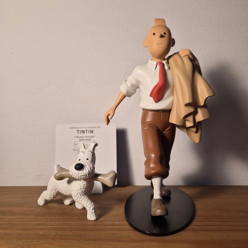 Figurine tintin globe trotter - tintin, globe-trotter