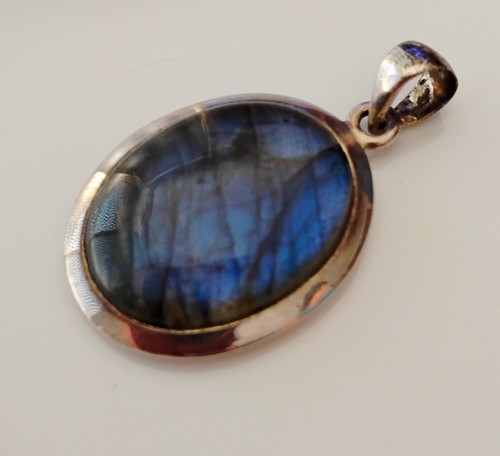 Pendentif labradorite et - pendentif,