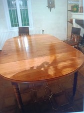 Table bois massif avec rallonges