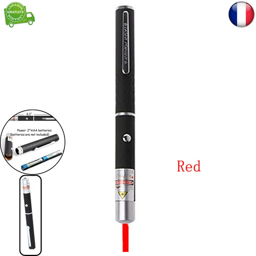 Pointeur laser rouge - pointeur,