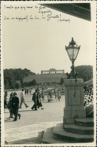 Autriche gloriette 1952 - gloriette,,