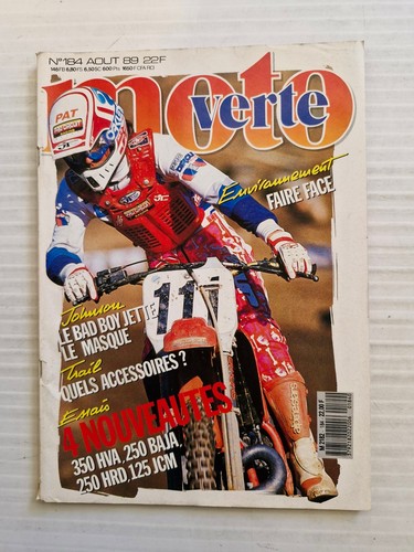 Moto verte 184 - verte, 350