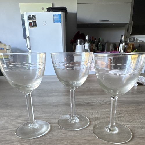 Lot verres à - verres, vin