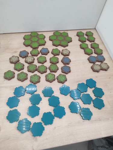 Heroscape lot de tuiles - de,