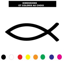 Sticker Autocollant Poisson