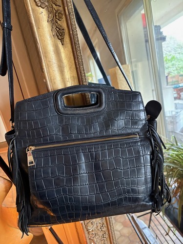 Sac maje cuir croco - sac,