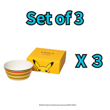 Lot de 3 IITTALA x Pokemon