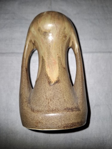 Vase grès signé - grès,