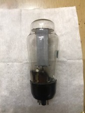 GEC U52 5U4G First Version Grey Plate Cup Getter NOS