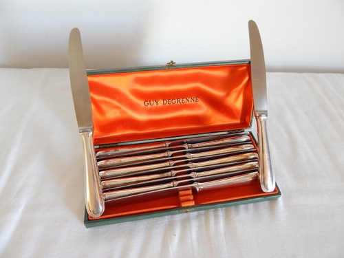 Anciens couteaux métal - couteaux, en