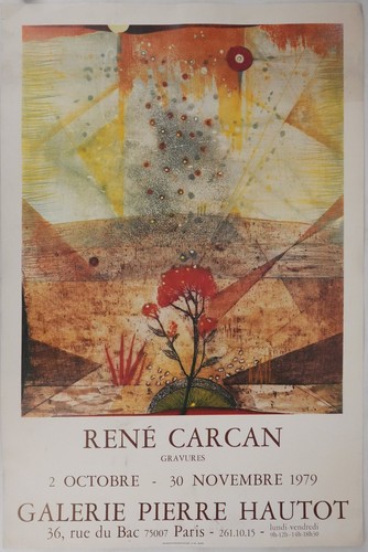 Affiche art rené carcan - [affiche,