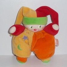 Doudou Poupée Lutin Clown Corolle - Lune Etoile