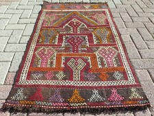 Anatolia Small Kilim, SmallRug, Doormat, Bedroom Rug, Small Carpet Tapis 33"x51"