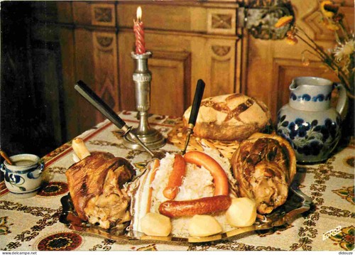 Carte postale recettes - carte, de