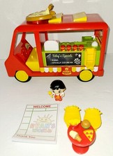 Ryan's World Food Truck Camion Restaurant Playset Pizza Burger Ice Cream
