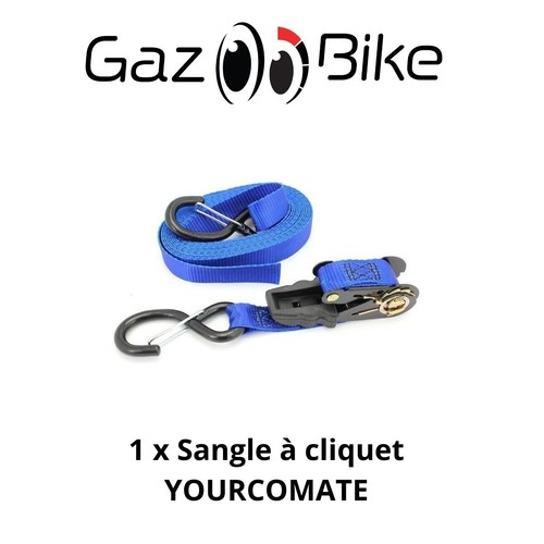 Sangle moto piste cliquet - cliquet,