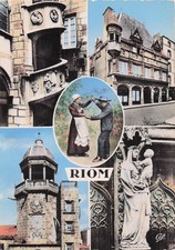 63 RIOM ESCALIER DE L ANCIEN HOTEL GUENEAU