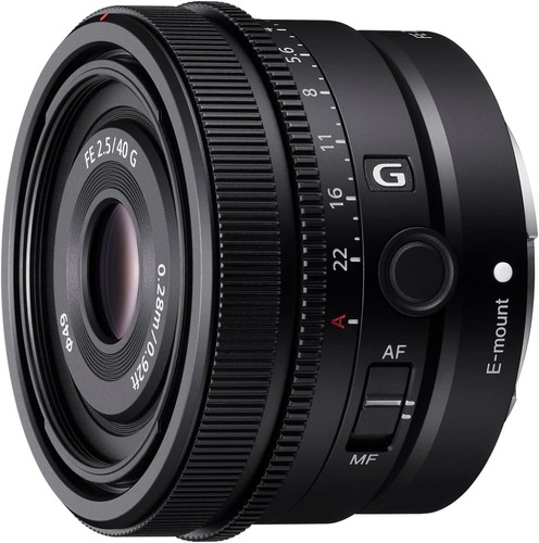 Objectif sony sel40f25g - sony, –