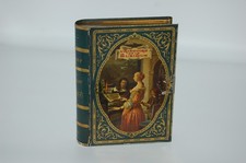 Ancienne boite en fer blanc , l'histoire de la musique , arabesque