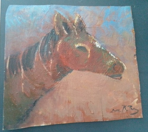 Tableau peinture huile format - peinture,