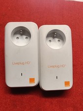 Paire CPL Orange Liveplug HD+