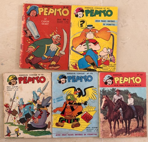 Pepito lot bd différentes - pepito:,