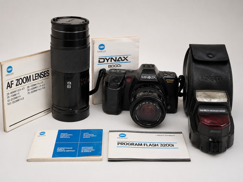 Minolta dynax 8000i 35mm - 35mm, af