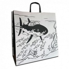 Sac en papier recyclé Tintin