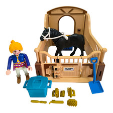 sympa box + cheval  Playmobil