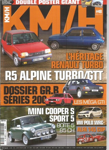 R5 alpine turbo - n°48, turbo/gtt