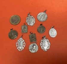 Lot Of 10 Antique Religious Medals
