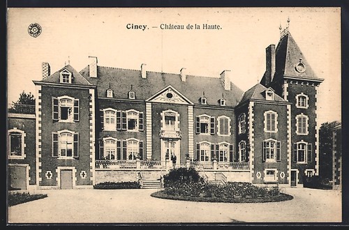 Cpa ciney chateau la - ciney,, de
