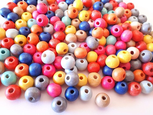 Lot 200 perles rondes en - lot, de