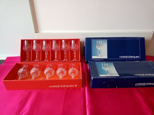 Cristal arques longchamp - cristal, lot