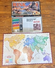 Vintage 1993 RISK Board Game by Parker Brothers Risk Complete In Box w/ Manual 