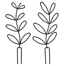  2 Pcs Treillis De Jardin