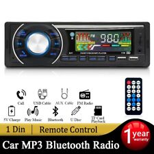 Autoradio Bluetooth Télécommande,4X60Watts, MP3, FM, 1DIN,Usb, TF