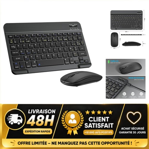 Pinkcat clavier souris sans - souris,