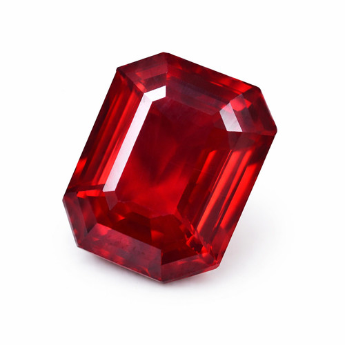Rubis rouge naturel ct - rouge,