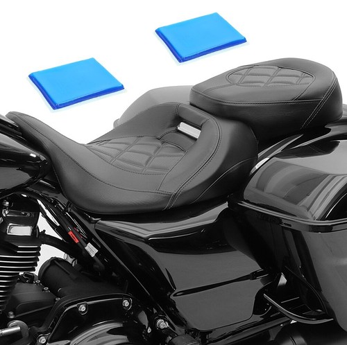 Selle gel pour harley davidson - selle,
