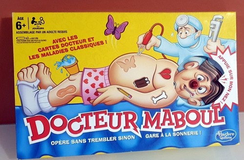 Jeu société docteur - jeu,