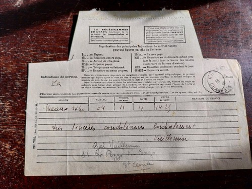 Ww2 autographe general - autographe,