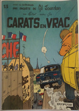 Carats en vrac - une enquête de Gil Jourdan - Tillieux et Gos - Dupuis