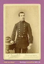 CDV CABINET GERSCHEL à PARIS : MILITAIRE POLYTECHNIQUE VERS 1890, BICORNE  -L61